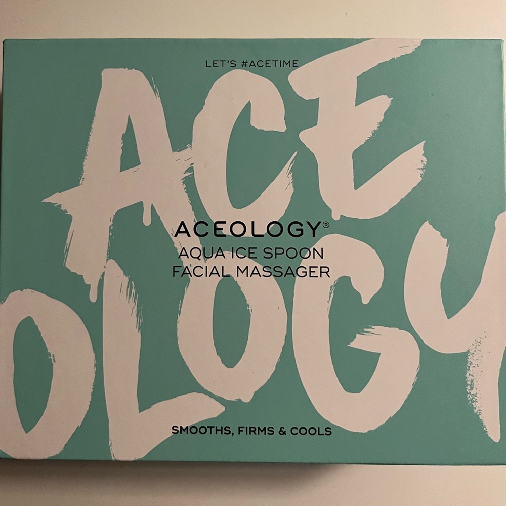 ACEOLOGY Aqua Ice Spoon Facial Massager